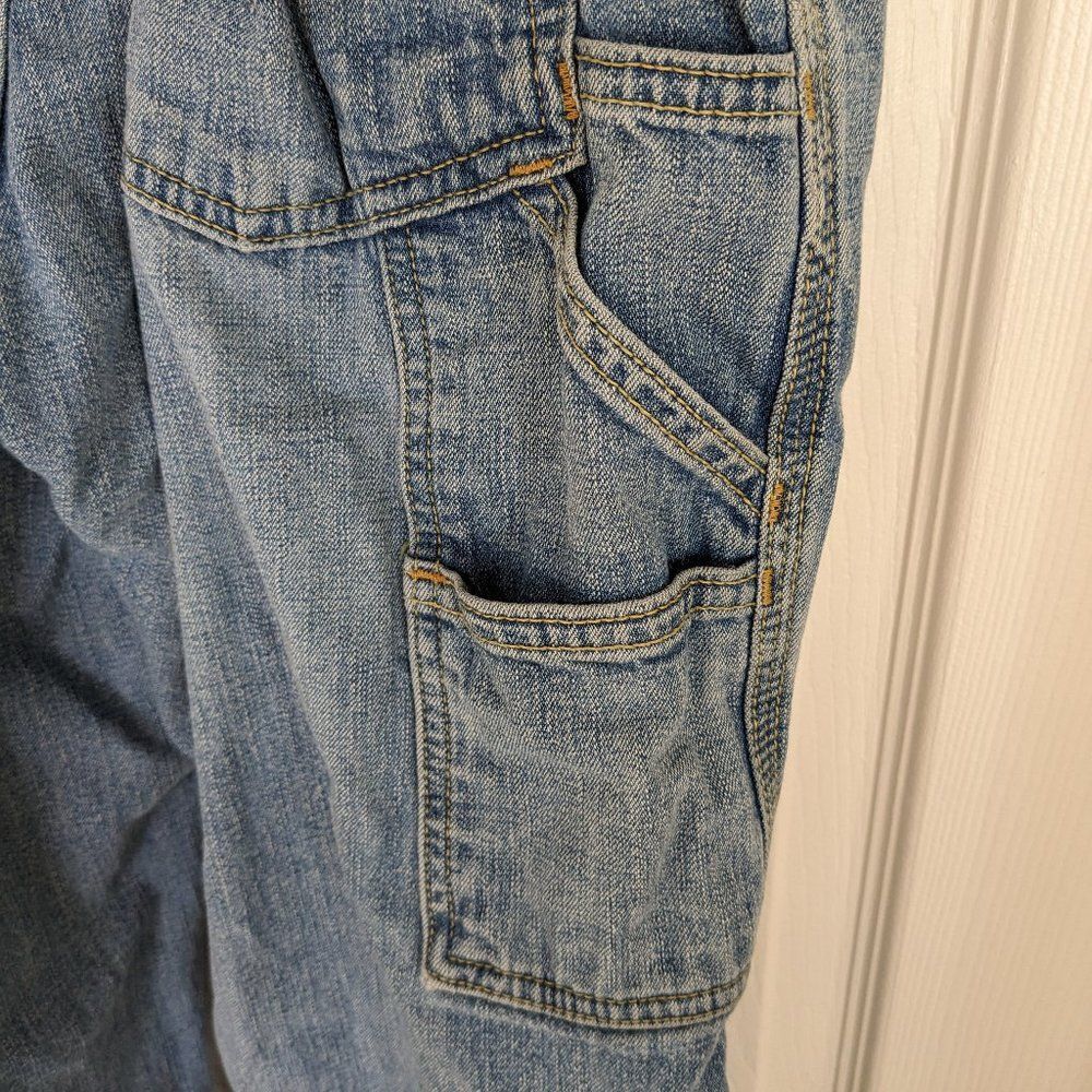 2000's era Levi's Loose Straight Carpenter Jeans - 33x32 - Med Wash - Picture 8 of 16